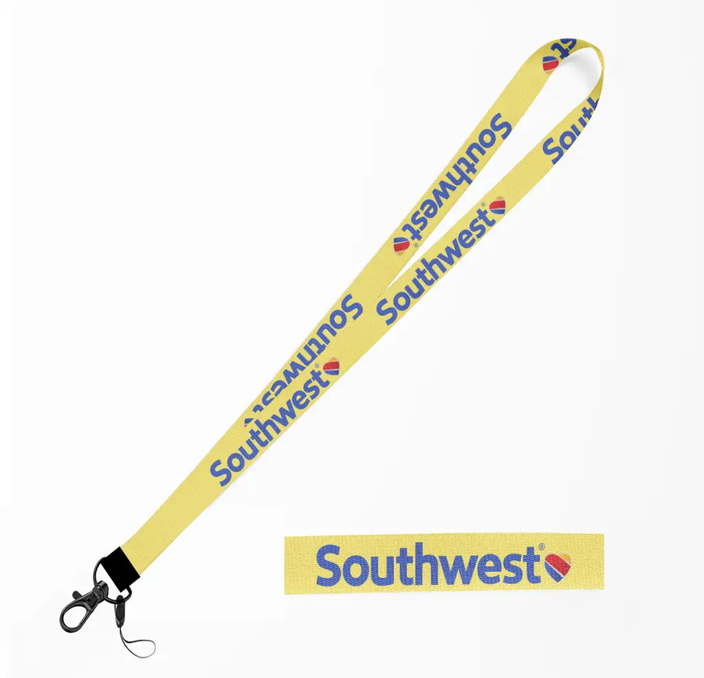 Southwest Airlines lanyard - yellow