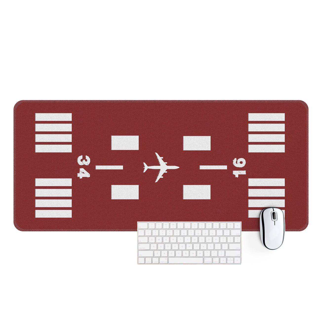 Special Runway-Red Designed Desk Mats