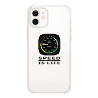 Thumbnail for Speed Is Life Designed Transparent Silicone iPhone Cases