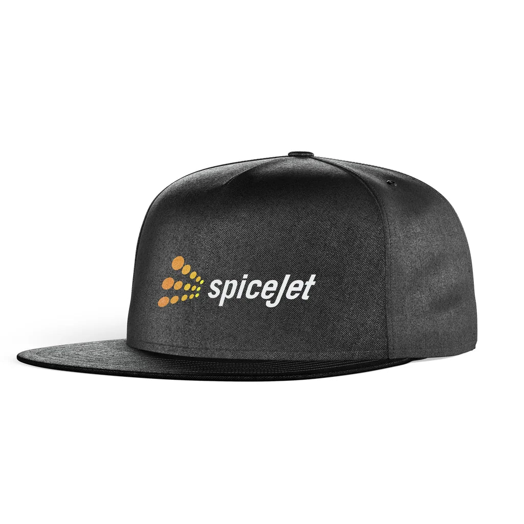 SpiceJet snapback - black