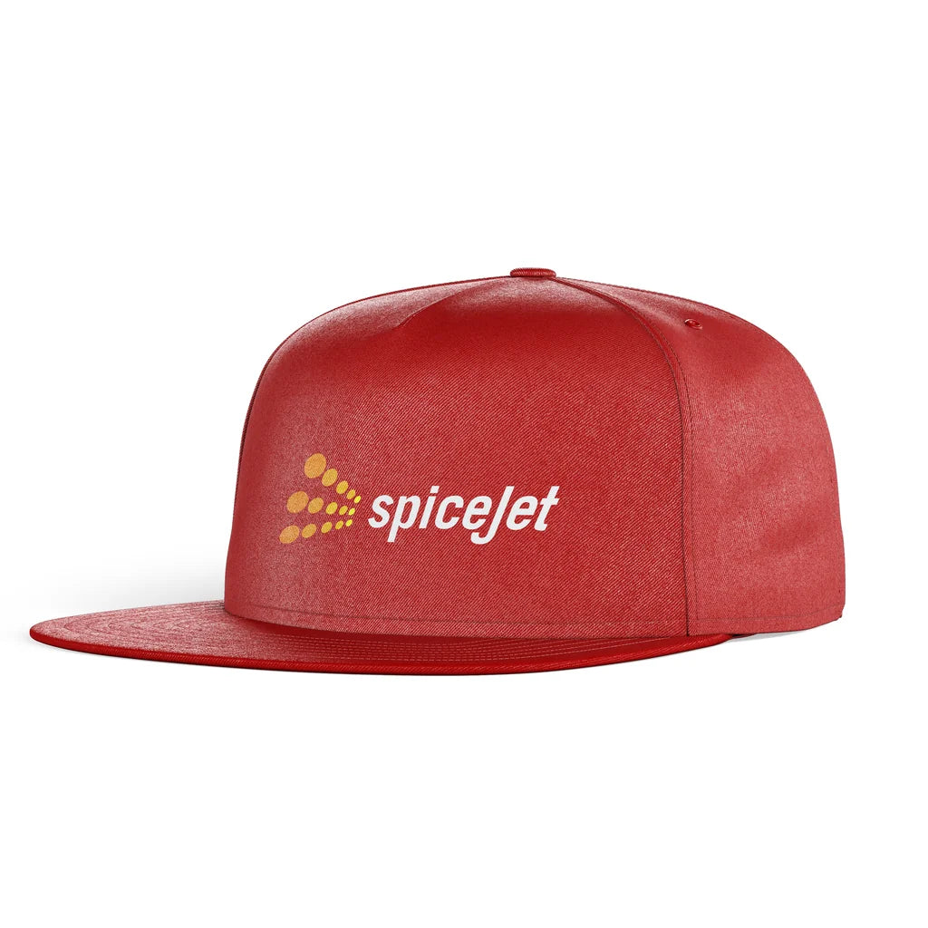 SpiceJet snapback - red