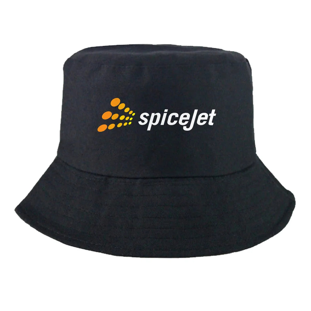 SpiceJet summer hat - black