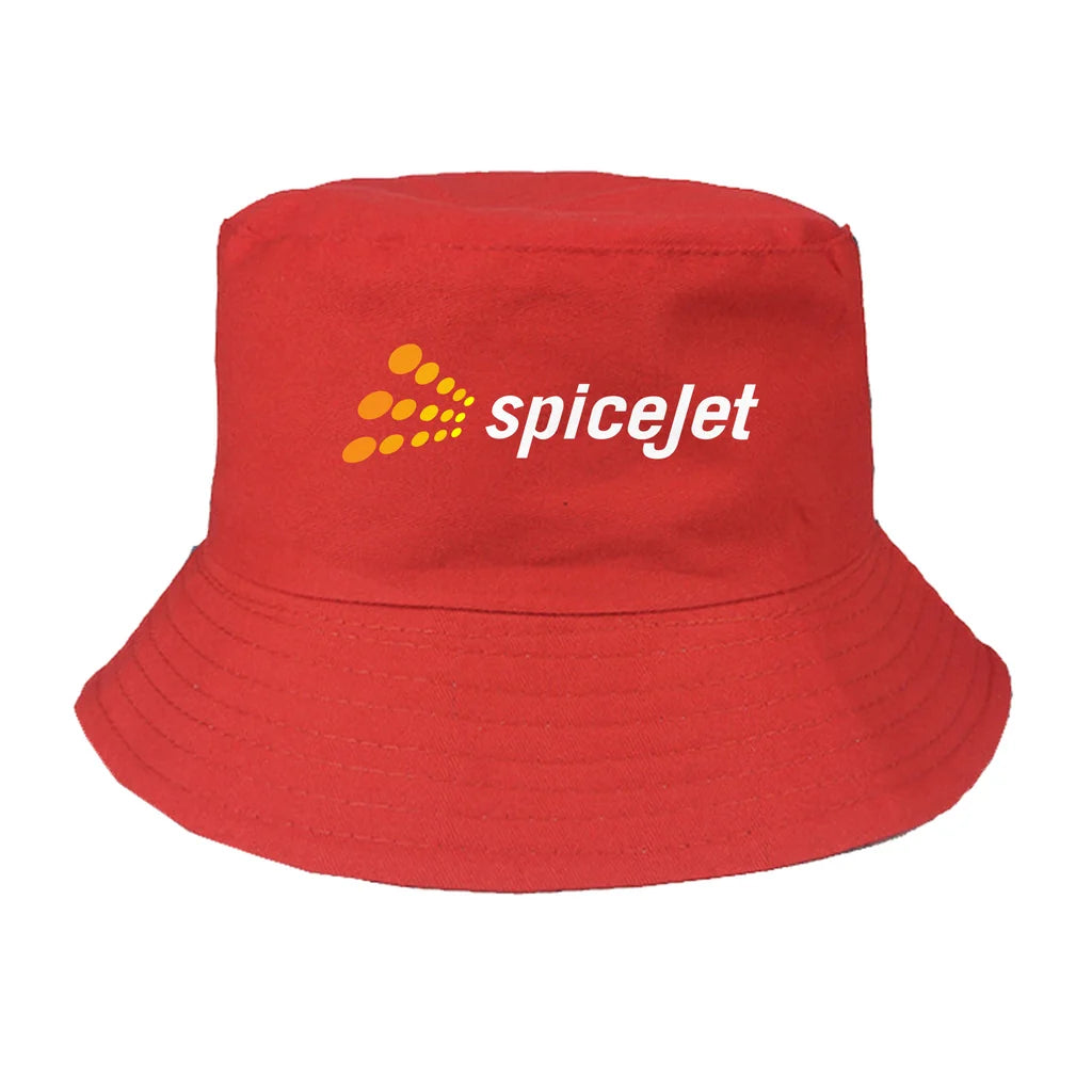 SpiceJet summer hat - red