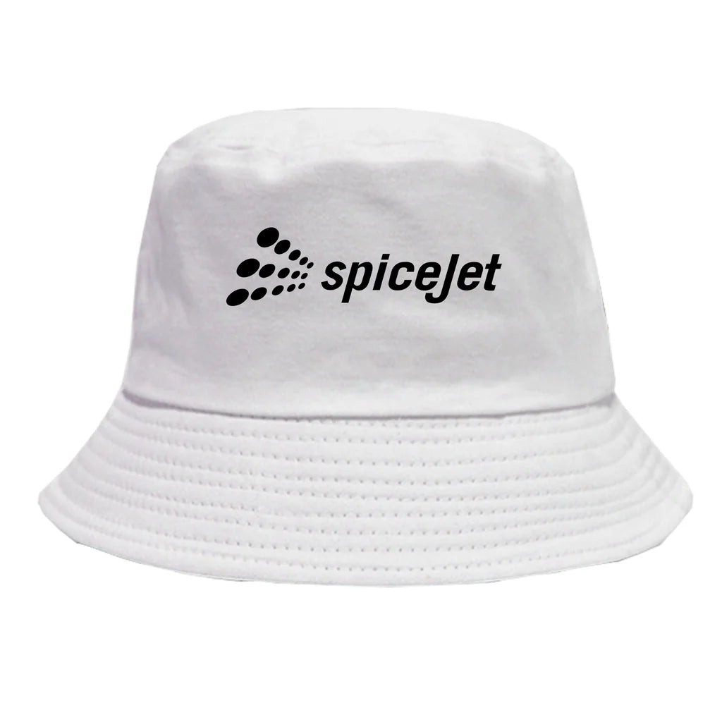 SpiceJet summer hat - white