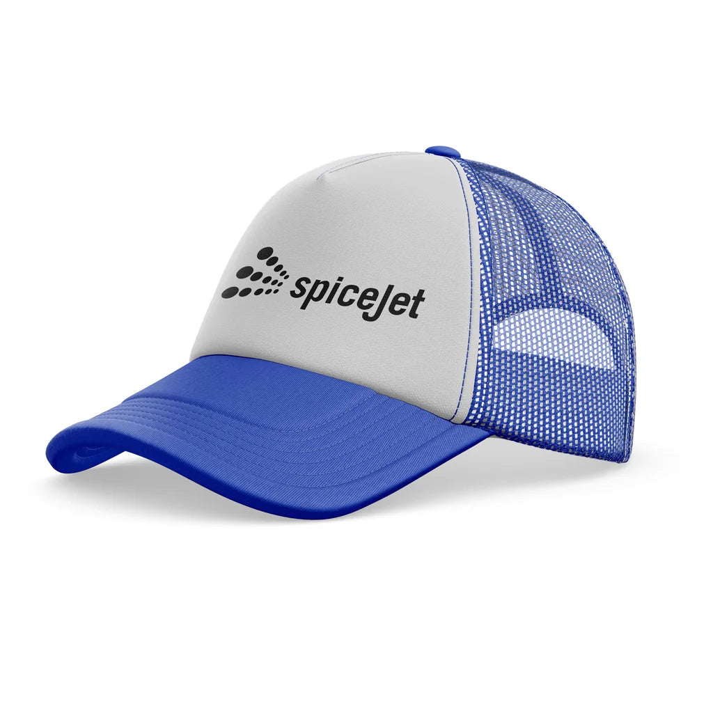 SpiceJet trucker cap - blue