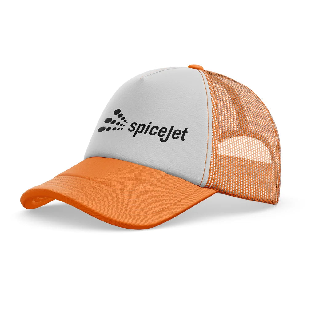 SpiceJet trucker cap - orange