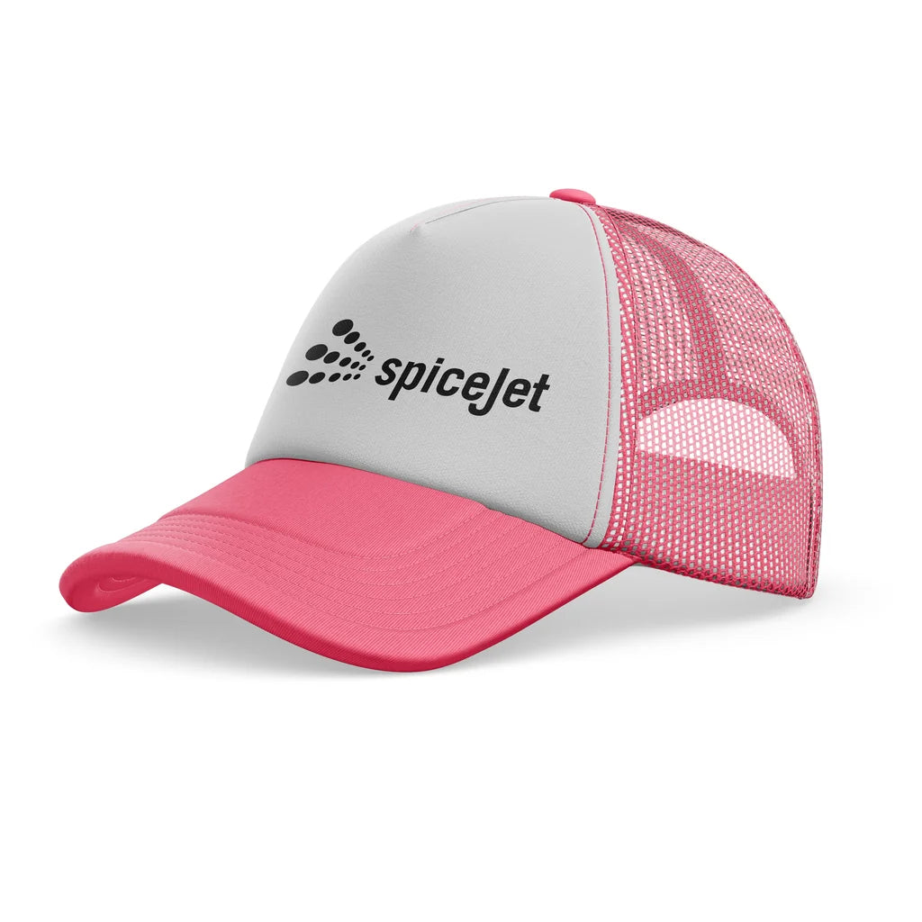 SpiceJet trucker cap - pink