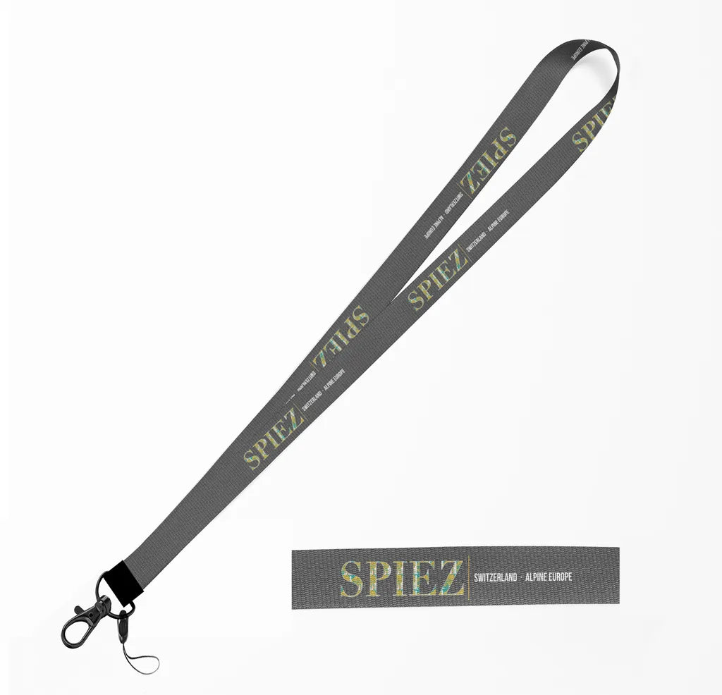 Spiez City Series lanyard - gray