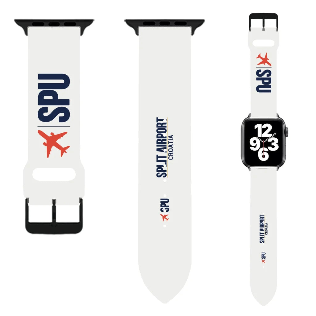 WBV6 | Split Airport SPU | White (Metal Buckle)