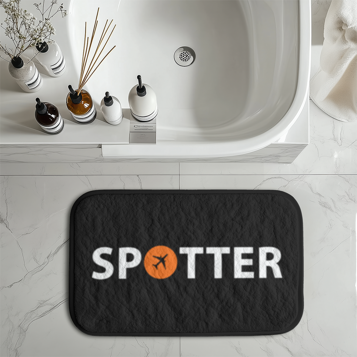 Spotter Designed Bath Mats