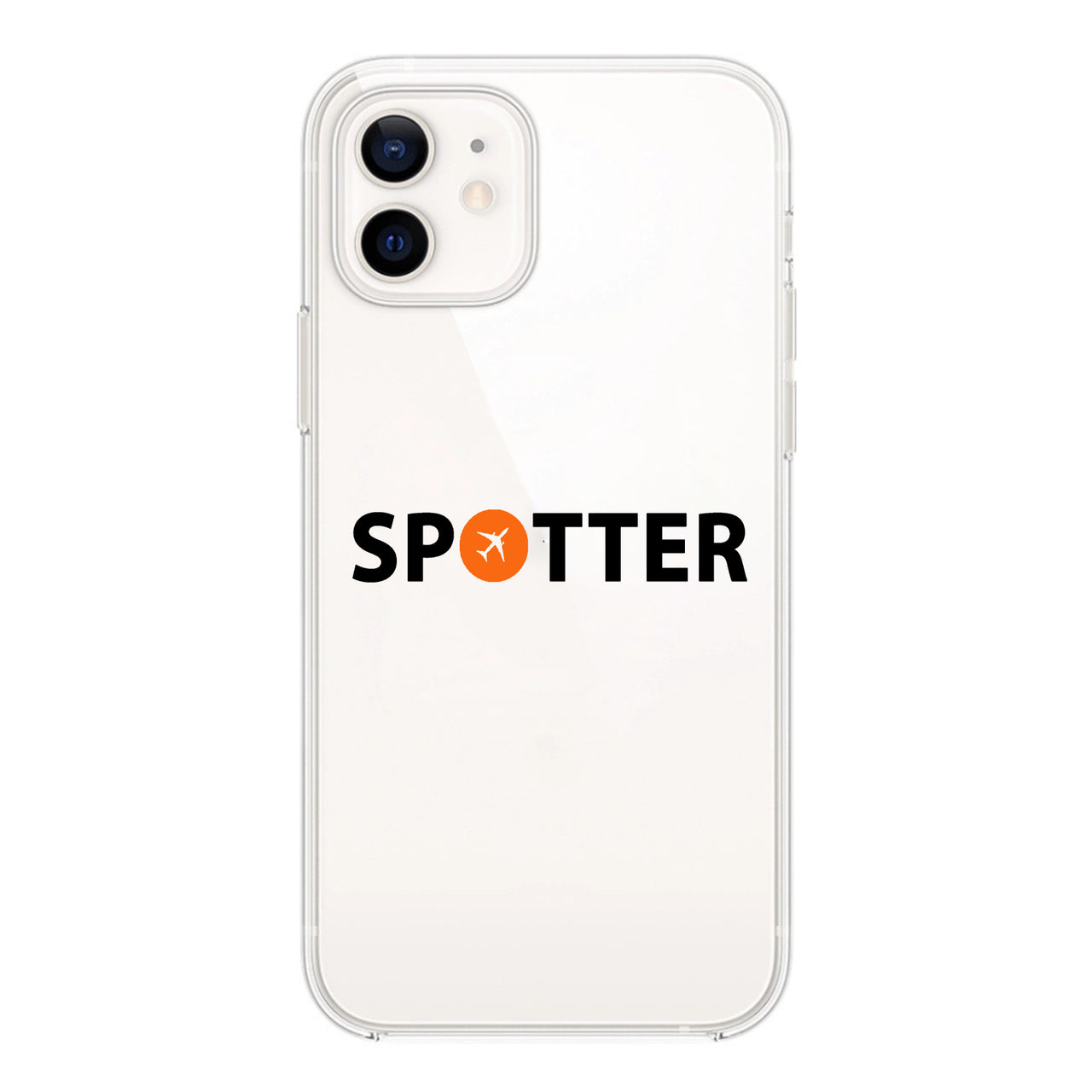 Spotter Designed Transparent Silicone iPhone Cases