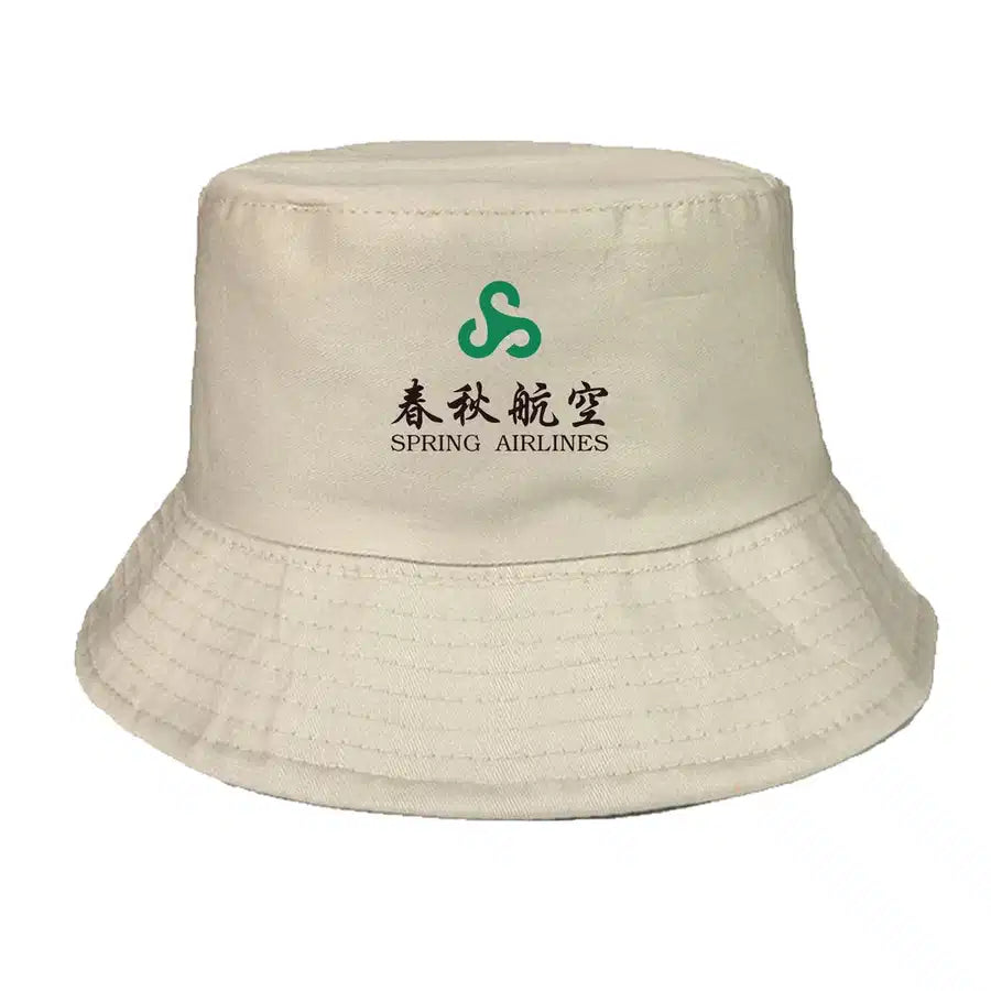 Spring Airlines summer hat - khaki