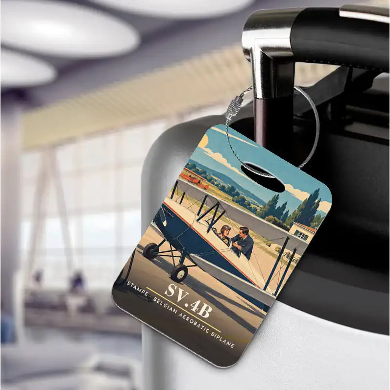 Stampe SV.4B - 3D - Luggage Tag - Full Print