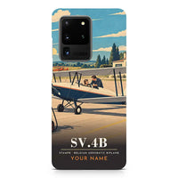 Thumbnail for Stampe SV.4B - 3D + Name - Samsung Case - Black