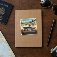 Thumbnail for Stampe SV.4B - 3D - Square Sticker - Notebook