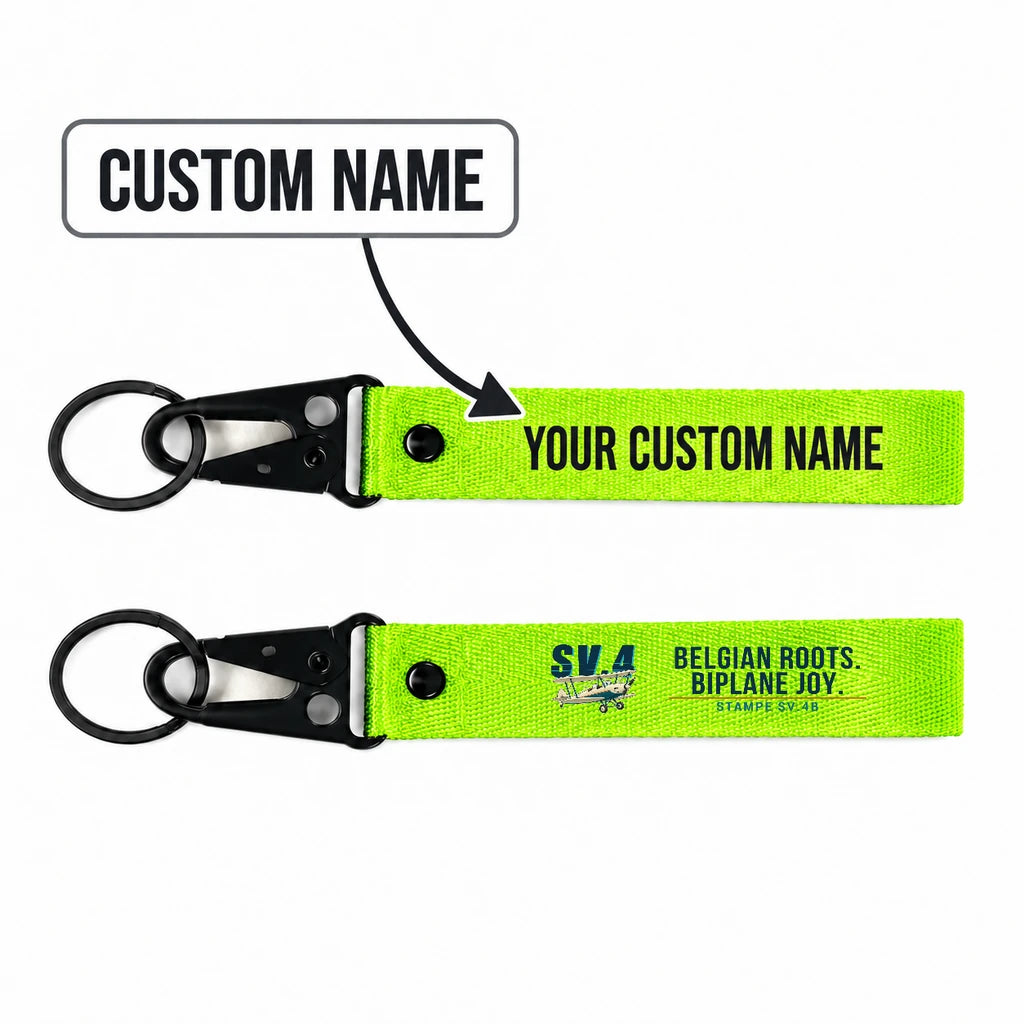 Stampe SV.4B Hawk-Shaped Key Chains - Light Green - Cartoon - Personalized