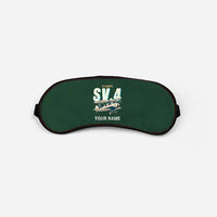 Thumbnail for Stampe SV.4B - Cartoon + Name - Sleep Mask - Dark Green