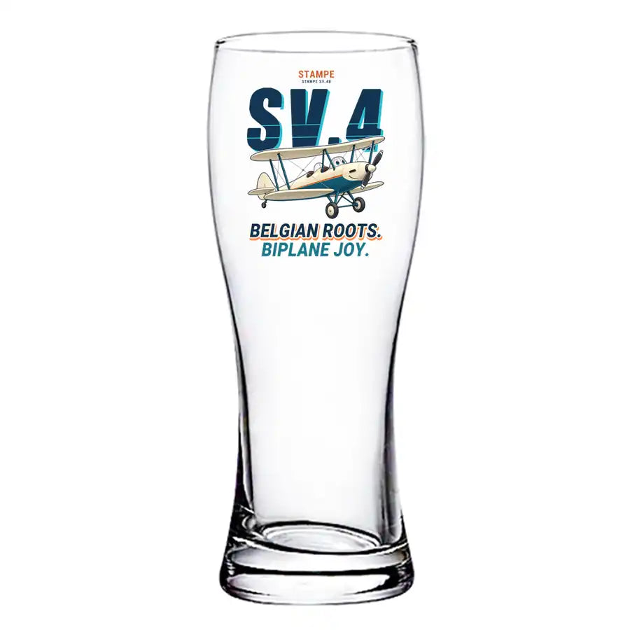 Stampe SV.4B - Cartoon - Pilsner Beer Glass