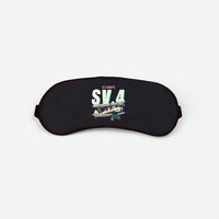Thumbnail for Stampe SV.4B - Cartoon - Sleep Mask - Black
