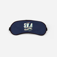 Thumbnail for Stampe SV.4B - Cartoon - Sleep Mask - Navy Blue
