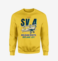 Thumbnail for Stampe SV.4B - Cartoon - Sweatshirt - Yellow