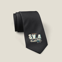 Thumbnail for Stampe SV.4B - Cartoon - Tie - Black