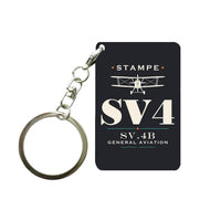 Thumbnail for Stampe SV.4B - Heritage - Key Chain - Black