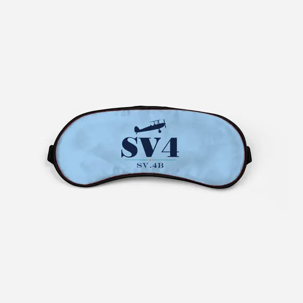 Stampe SV.4B - Heritage - Sleep Mask - Light Blue