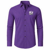 Thumbnail for Stampe SV.4B - Long Sleeve Shirt - Cartoon - Purple