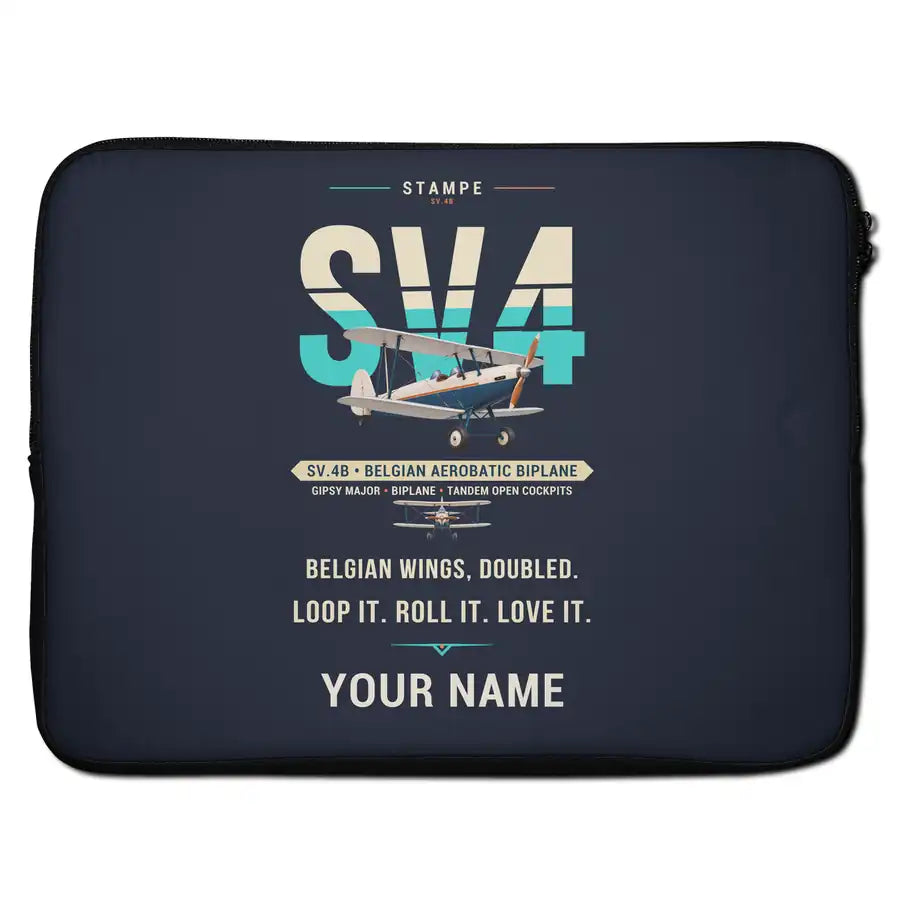 Stampe SV.4B - Original + Name - Laptop Sleeve