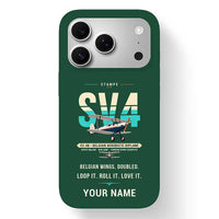 Thumbnail for Stampe SV.4B - Original + Name - MagSafe iPhone 17 Pro - Dark Green