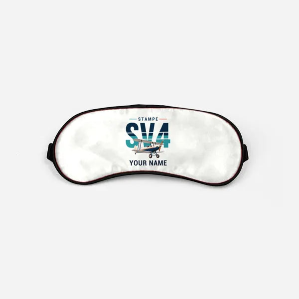 Stampe SV.4B - Original + Name - Sleep Mask - White