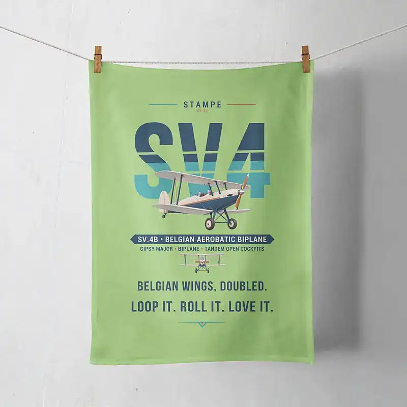 Stampe SV.4B - Original - Towel - Light Green