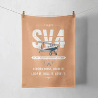 Thumbnail for Stampe SV.4B - Original - Towel - Orange