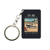 Thumbnail for Stampe SV.4B - Poster - Key Chain - Black