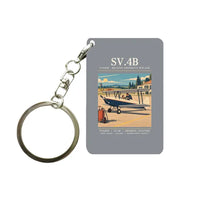 Thumbnail for Stampe SV.4B - Poster - Key Chain - Gray
