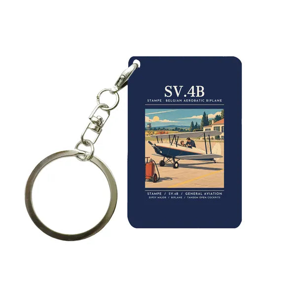 Stampe SV.4B - Poster - Key Chain - Navy Blue