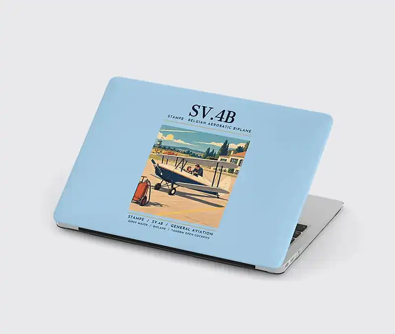 Stampe SV.4B - Poster - MacBook Case - Light Blue