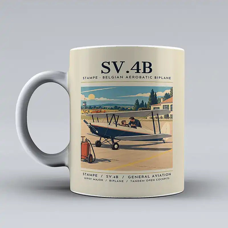 Stampe SV.4B - Poster - Mug - Beige