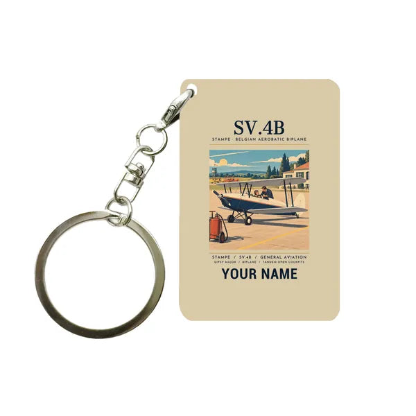 Stampe SV.4B - Poster + Name - Key Chain - Beige