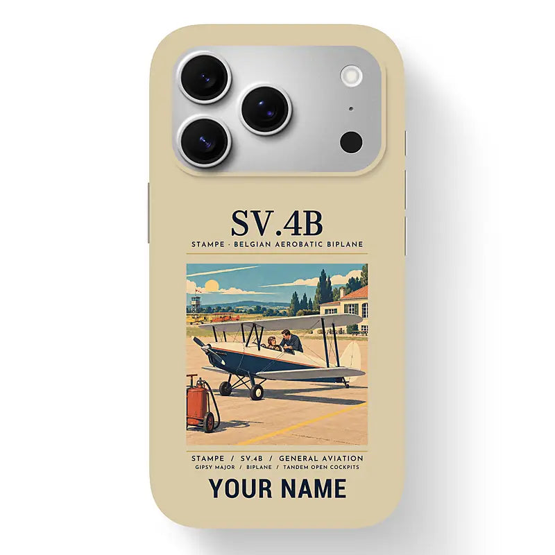 Stampe SV.4B - Poster + Name - MagSafe iPhone 17 Pro - Beige