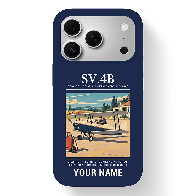 Stampe SV.4B - Poster + Name - MagSafe iPhone 17 Pro - Navy Blue