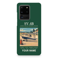 Thumbnail for Stampe SV.4B - Poster + Name - Samsung Case - Dark Green