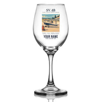 Thumbnail for Stampe SV.4B - Poster + Name - Wine Glass