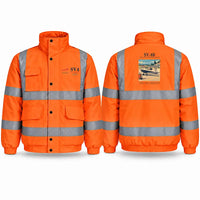 Thumbnail for Stampe SV.4B Reflective Winter Jackets - Poster - Orange