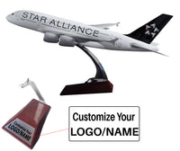 Thumbnail for Star Alliance Airbus A380 Airplane Model (Handmade 45CM)