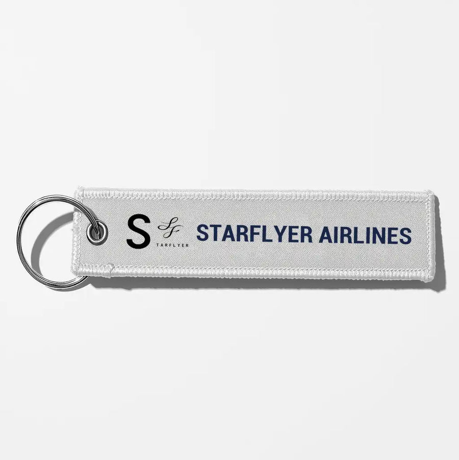 StarFlyer Airlines Crew & Staff Tag Key Chains - White