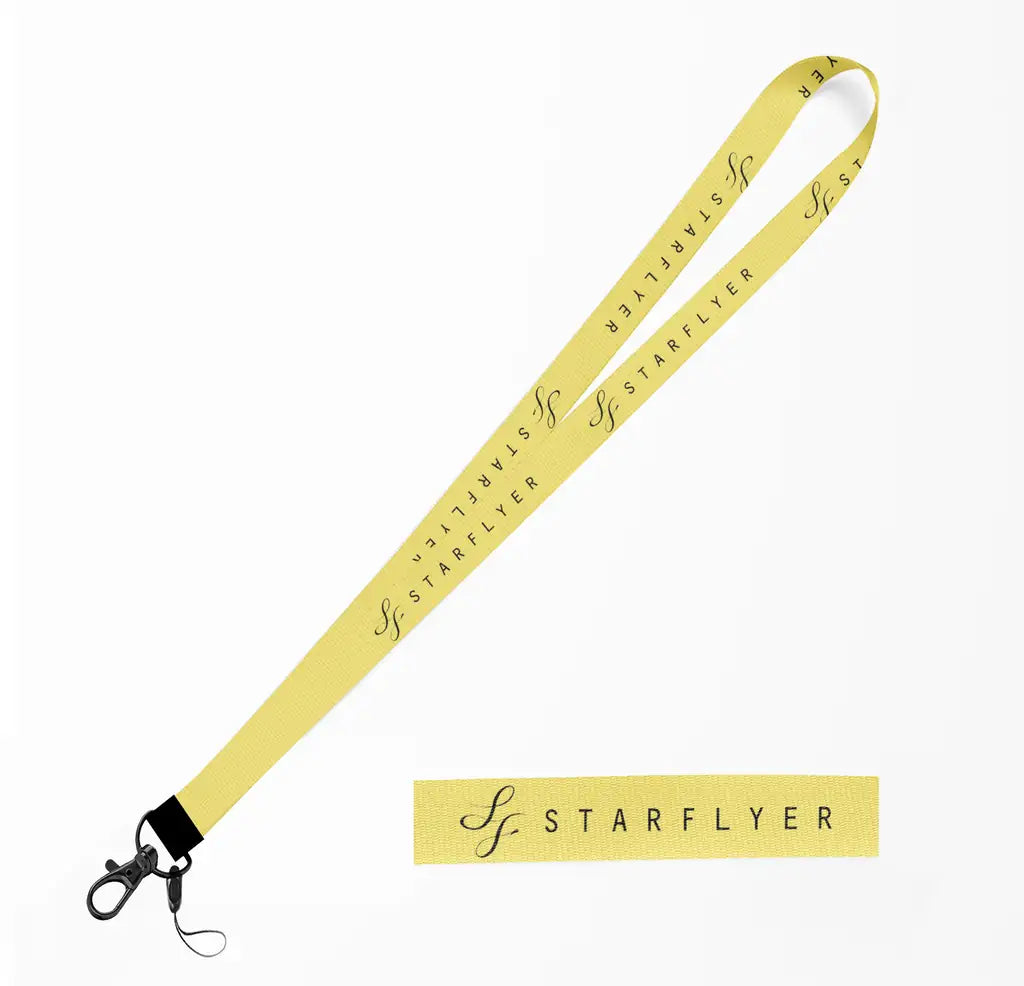 StarFlyer Airlines lanyard - yellow