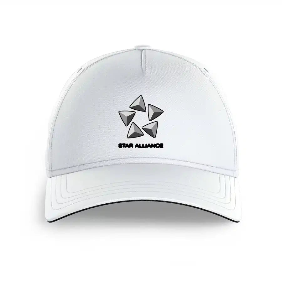 Star Alliance Airlines printed hat - white