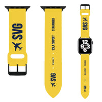 Thumbnail for WBV6 | Stavanger Airport, Sola SVG | Yellow (Metal Buckle)